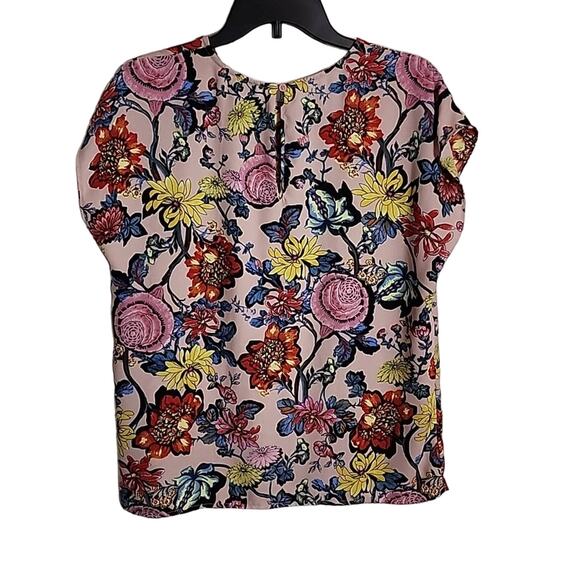 Halogen Boxy Floral Top, Medium - Picture 7 of 7